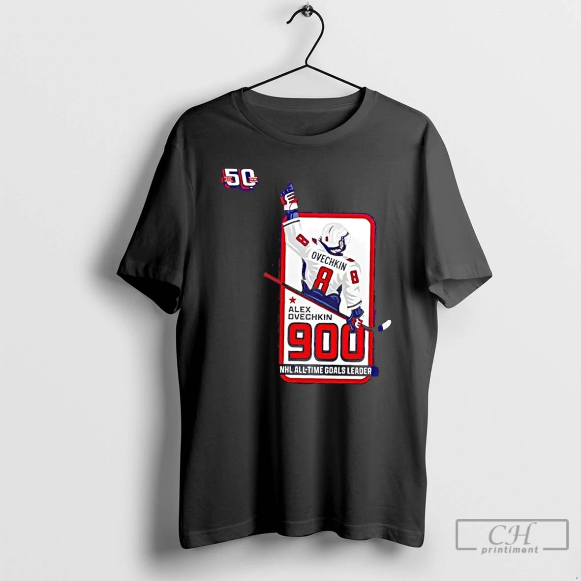 Premium 2025 Alexander Ovechkin Washington Capitals 900 Most Goals In Nhl History 2 Sided