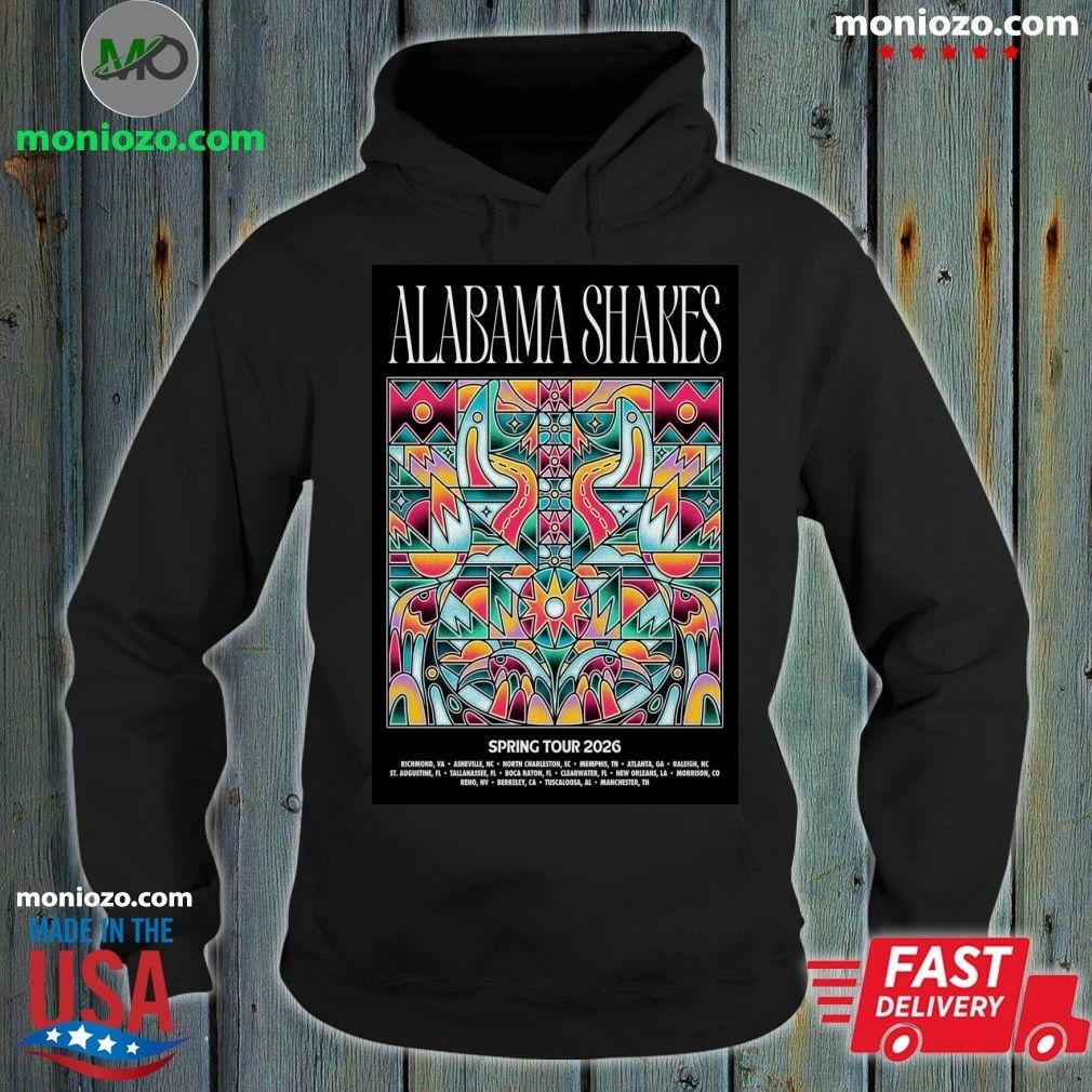 Original Alabama Shakes Spring 2026 Tour Poster Shirt