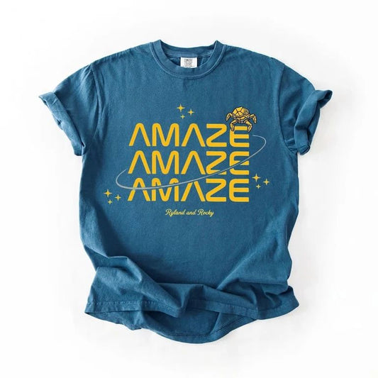 Amaze Amaze Amaze Shirt, Funny Space Quote Tee, Science Humor Shirt, Nerd Gift,