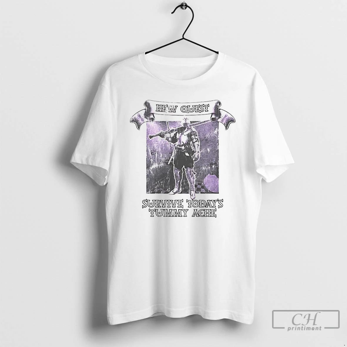 Classic New Quest Survive Todays Tummy Ache T Shirts