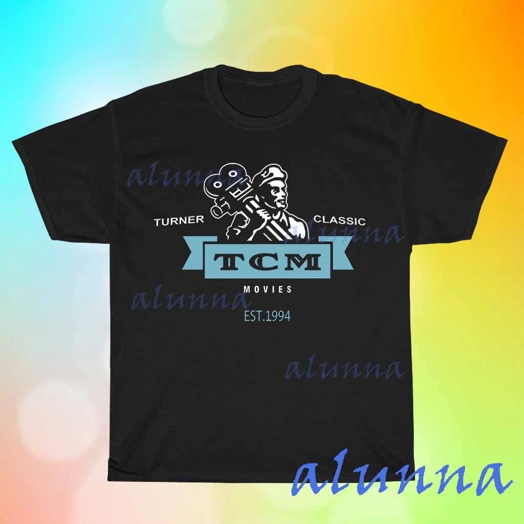 New Turner Classic Movie Men's White T-shirt Funny Size S to 5XL