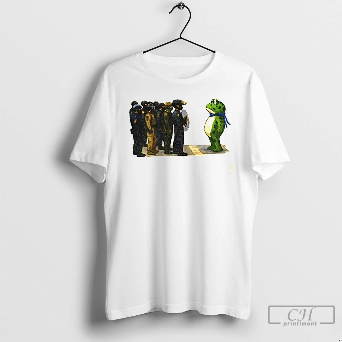 Classic Portland Frog Resist Protest Anti Ice Deportation Resistance T Shirts