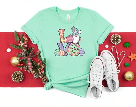 Easter Love Gnome T-Shirt