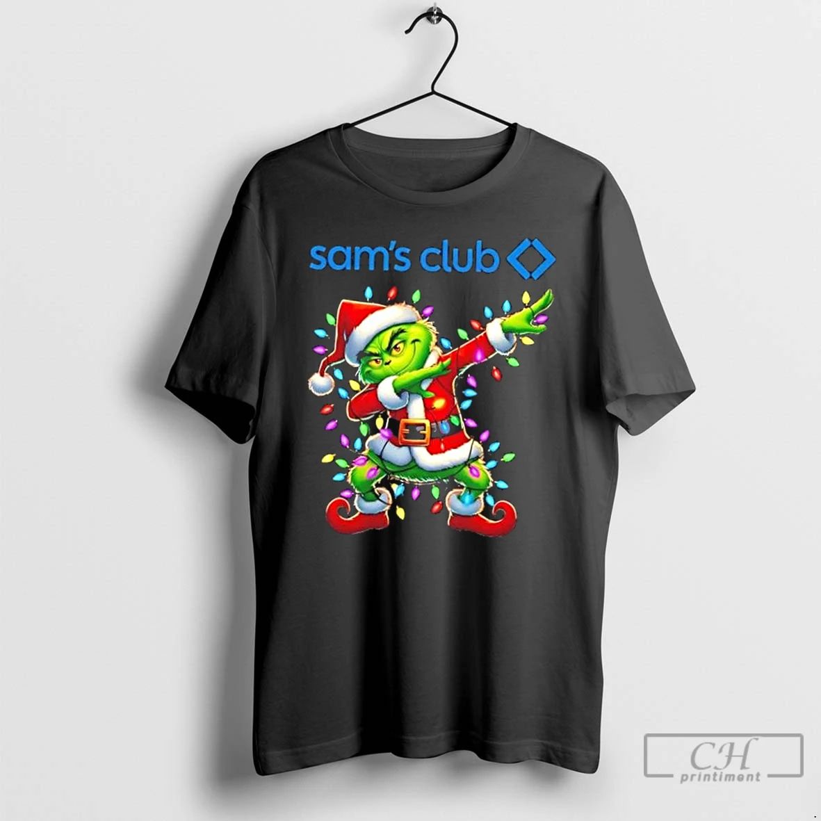 Classic Sams Club Grinch Dabbing Merry Christmas T Shirts