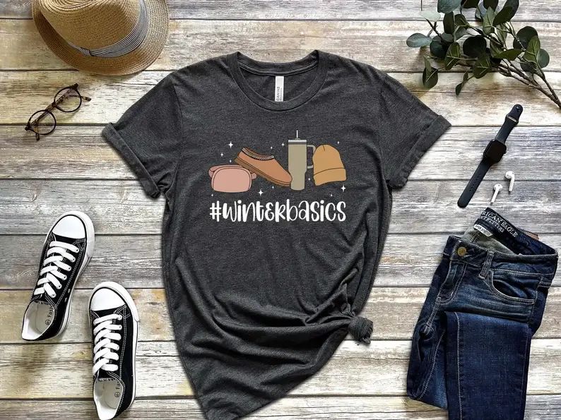 Winter Basics T-Shirt, Funny Christmas Shirt