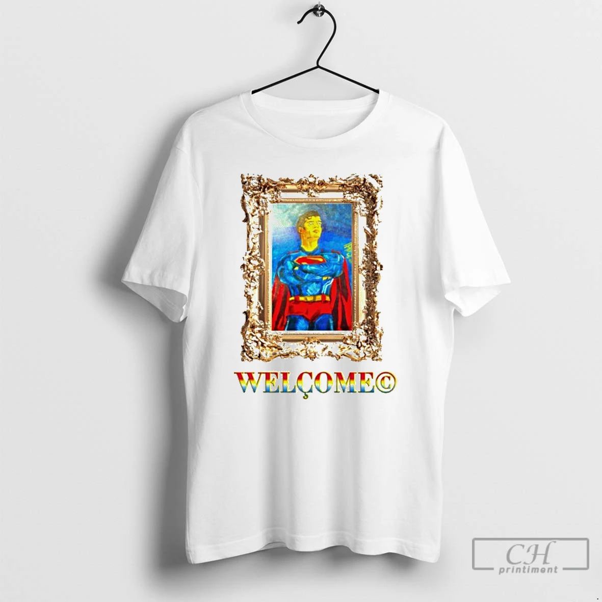 Classic Superpunk Superman Welcome T Shirts