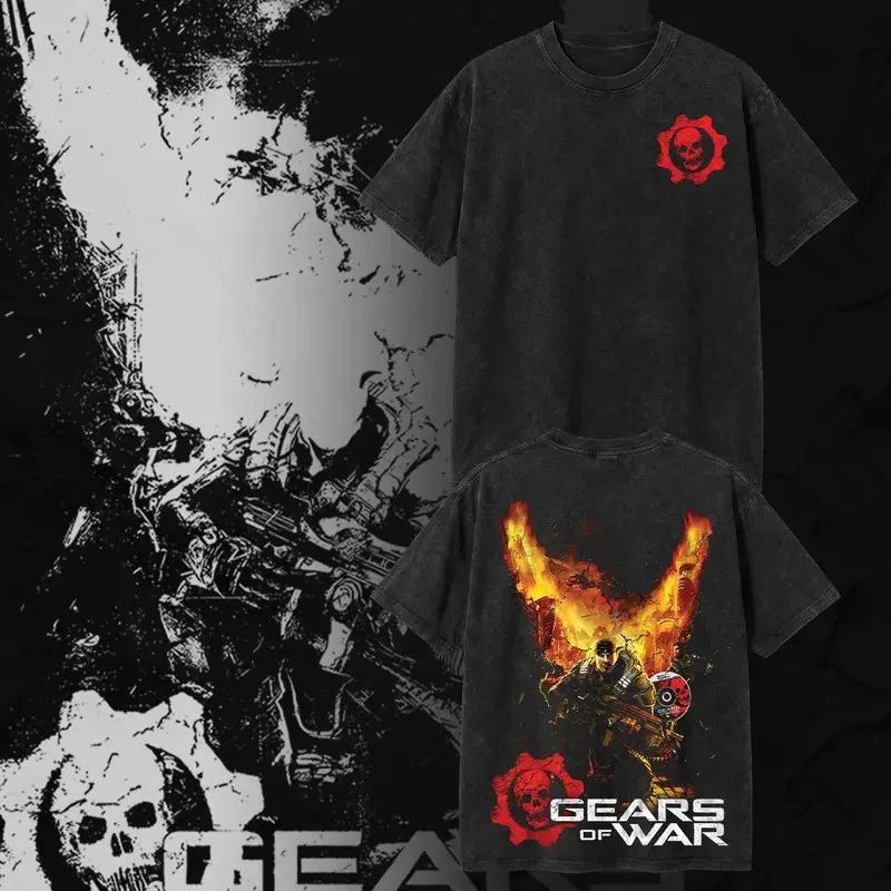 Gear Of War Graphic Tee Streetwear T-Shirt