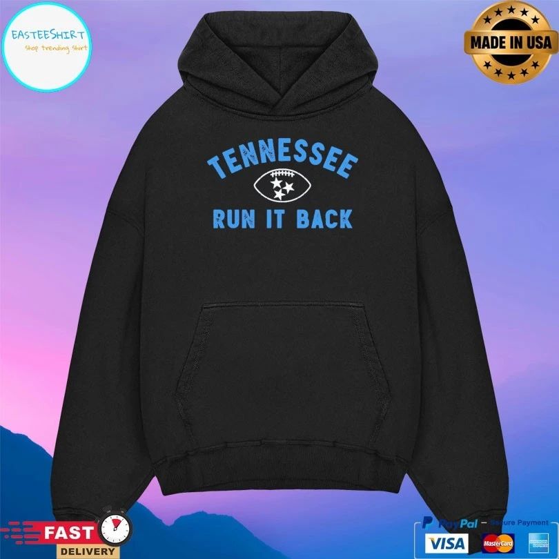 Tennessee Run It Back Football T-shirt