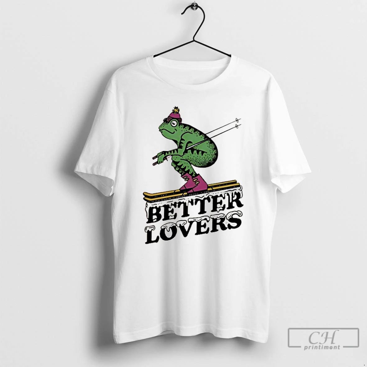 Classic Better Lovers Ski Frog T Shirts