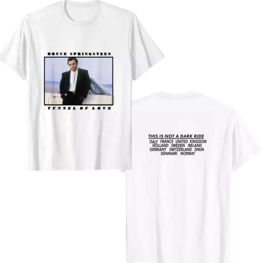 Vintage 1988 Bruce Springsteen Tunnel Of Love Tour T-Shirt