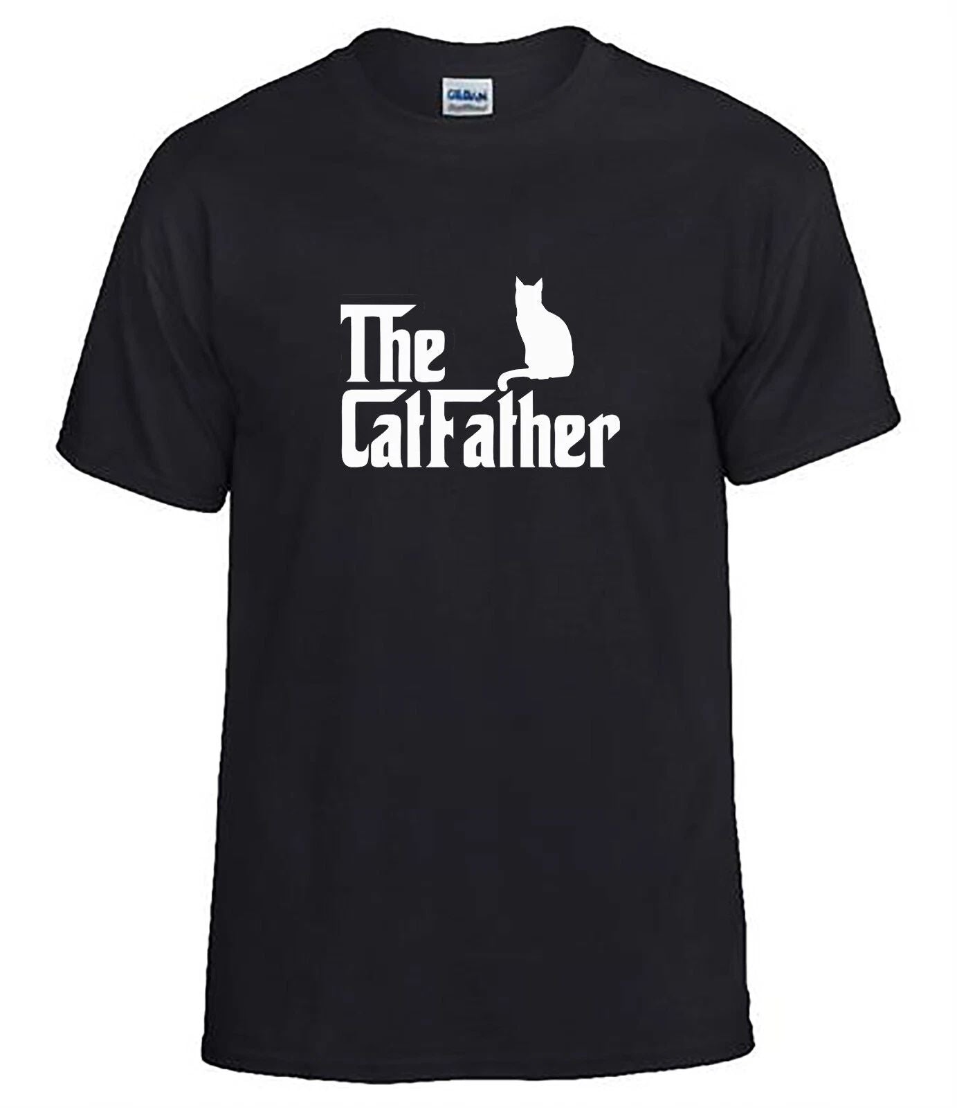 The  Cat Father Unisex Adult  Novelty T-Shirt For The Ultimate Cat Lover