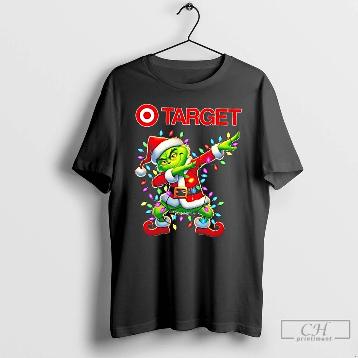 Classic Target Grinch Dabbing Merry Christmas T Shirts