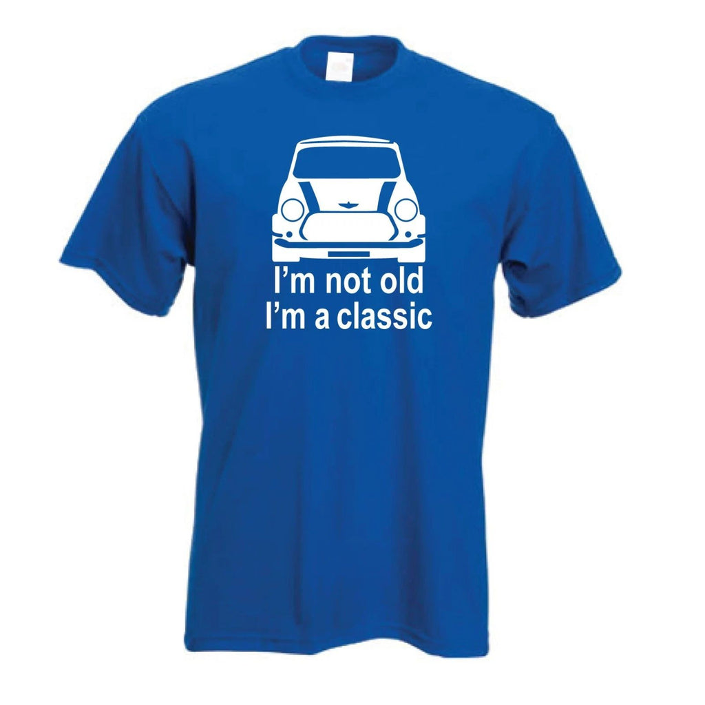 Classic Mini T-Shirt Retro Car Enthusiast Gift Unisex Cotton Tee Men Women UK