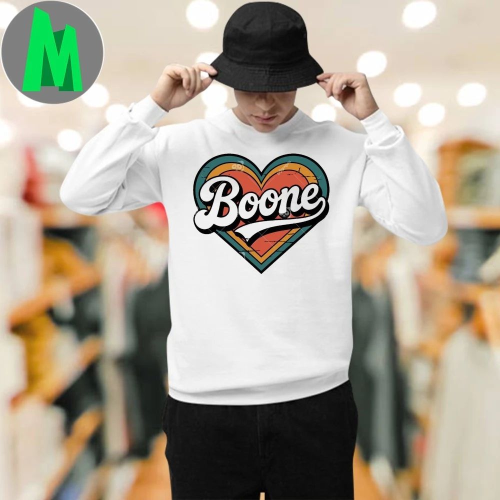 Boone Lover Benson Boone Heart SVG Shirt