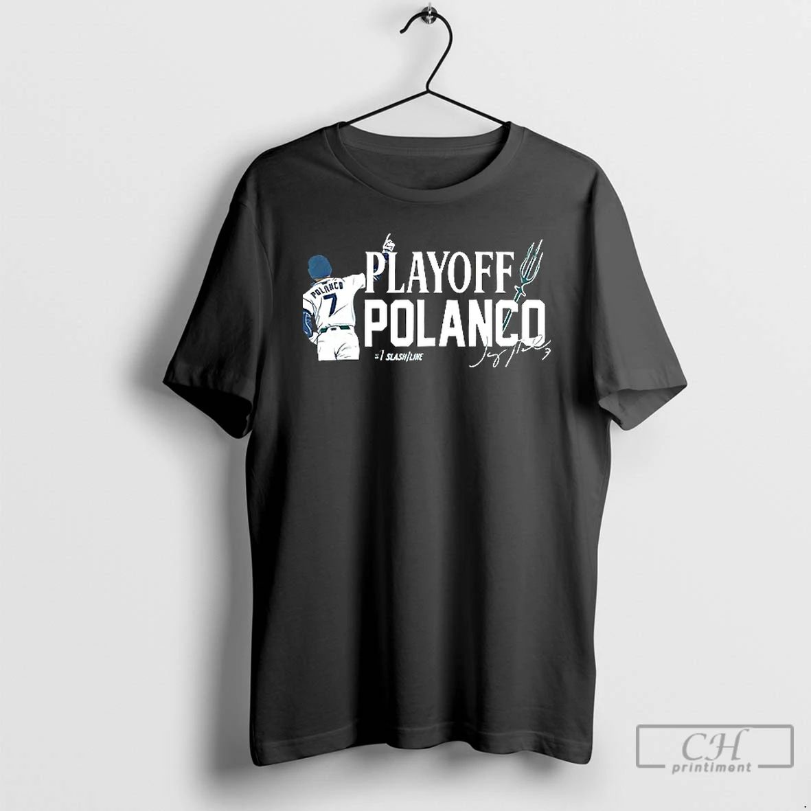Premium Jorge Polanco Seattle Mariners Playoff Polanco Ceramic Ceramic And Classic Dad Cap T Shirts