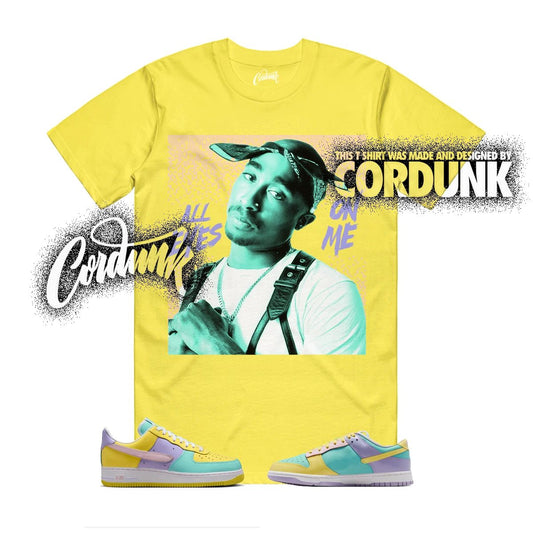 Dunk Easter Air Force 1 Emerald Rise Yellow Pink Foam Low T Shirt Match TP