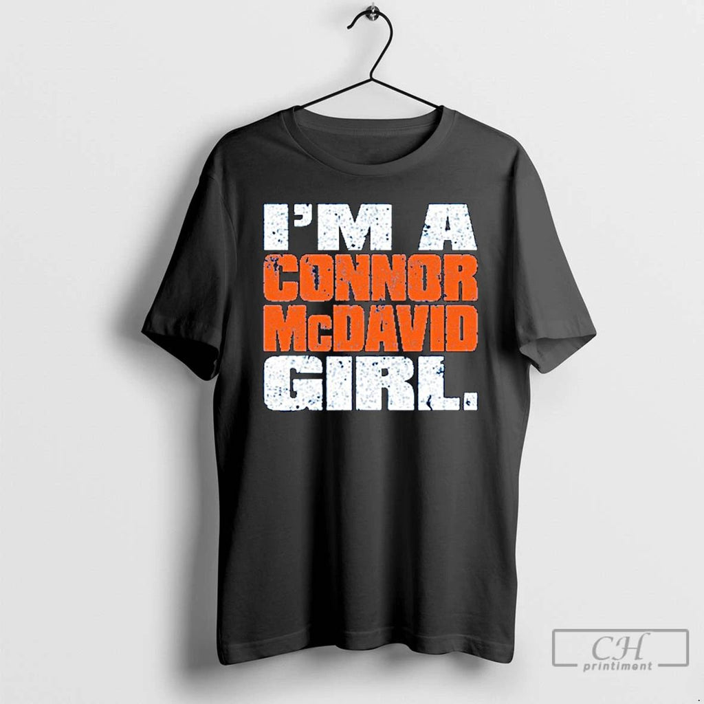 Premium Im A Connor Mcdavid Girl Ornaments T Shirts
