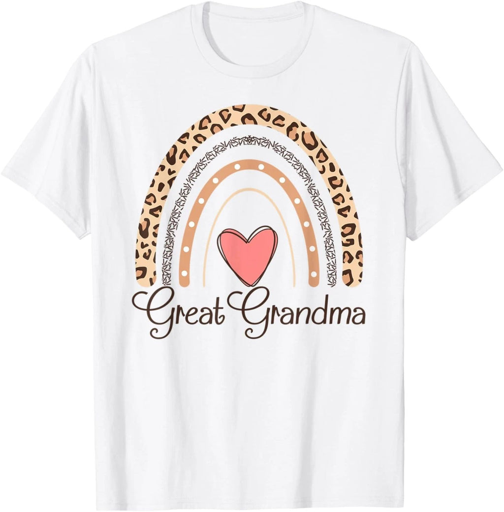Great Grandma Life Boho Rainbow Funny Great Grandma T-Shirt