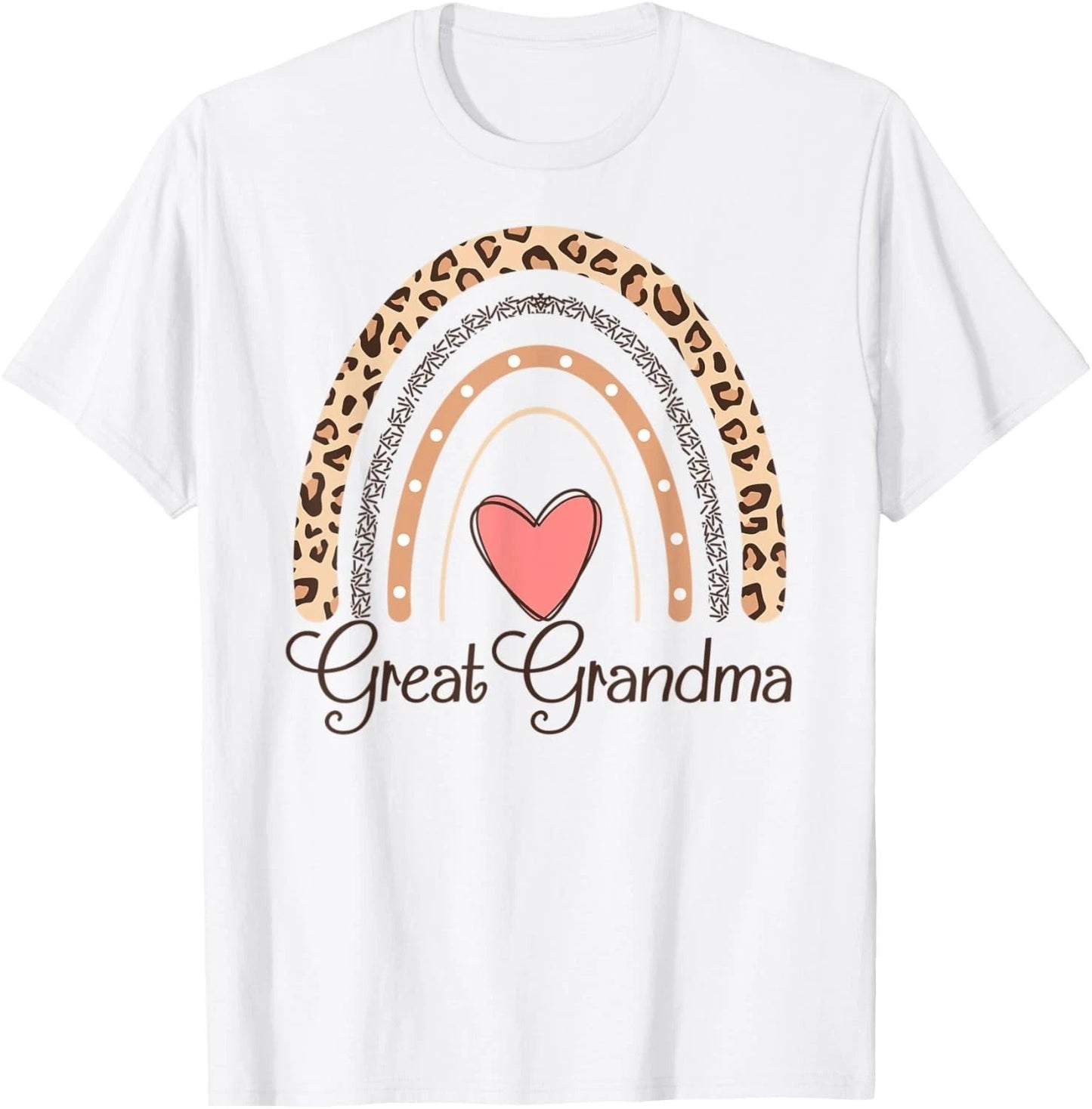 Great Grandma Life Boho Rainbow Funny Great Grandma T-Shirt