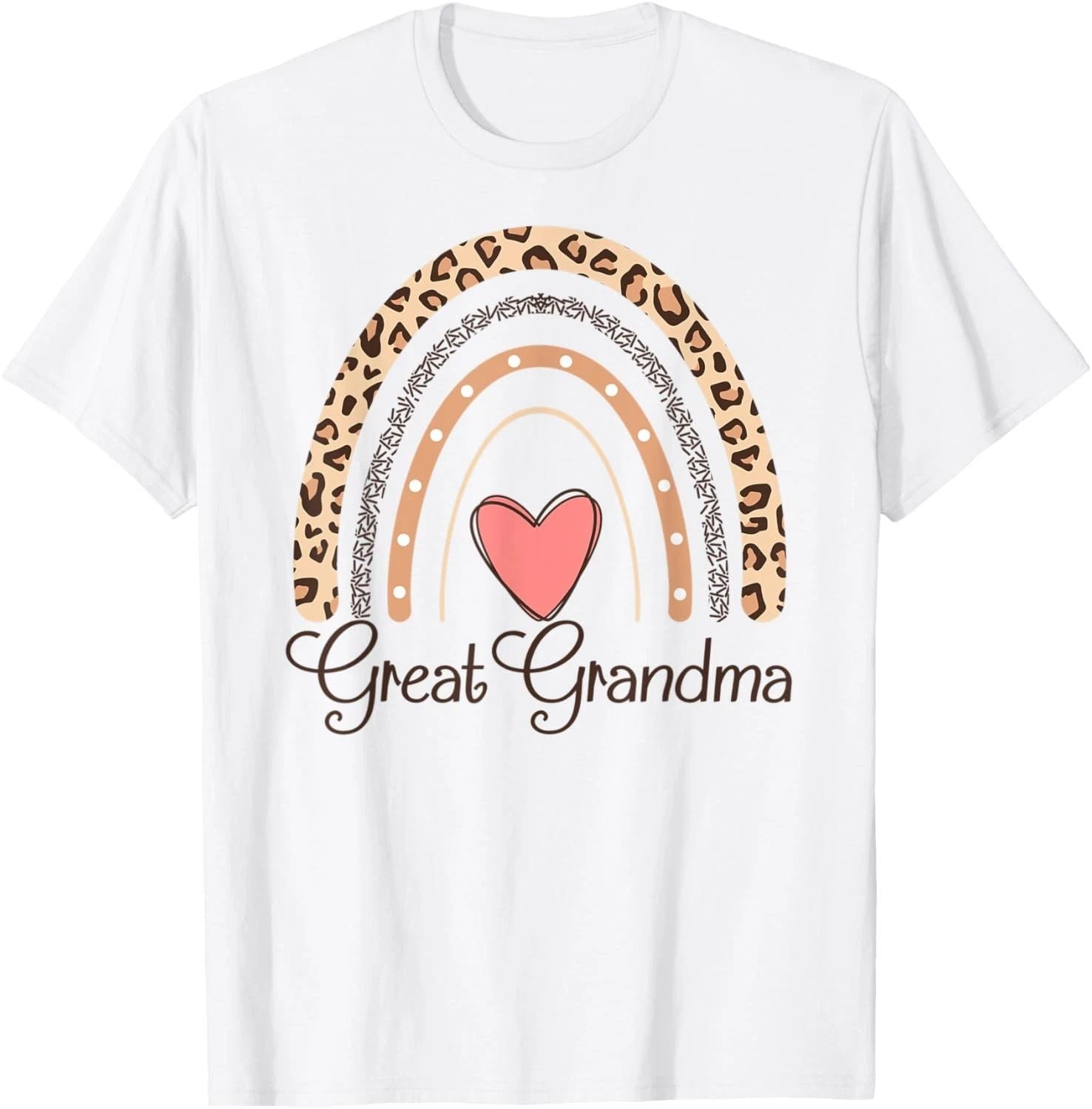 Great Grandma Life Boho Rainbow Funny Great Grandma T-Shirt