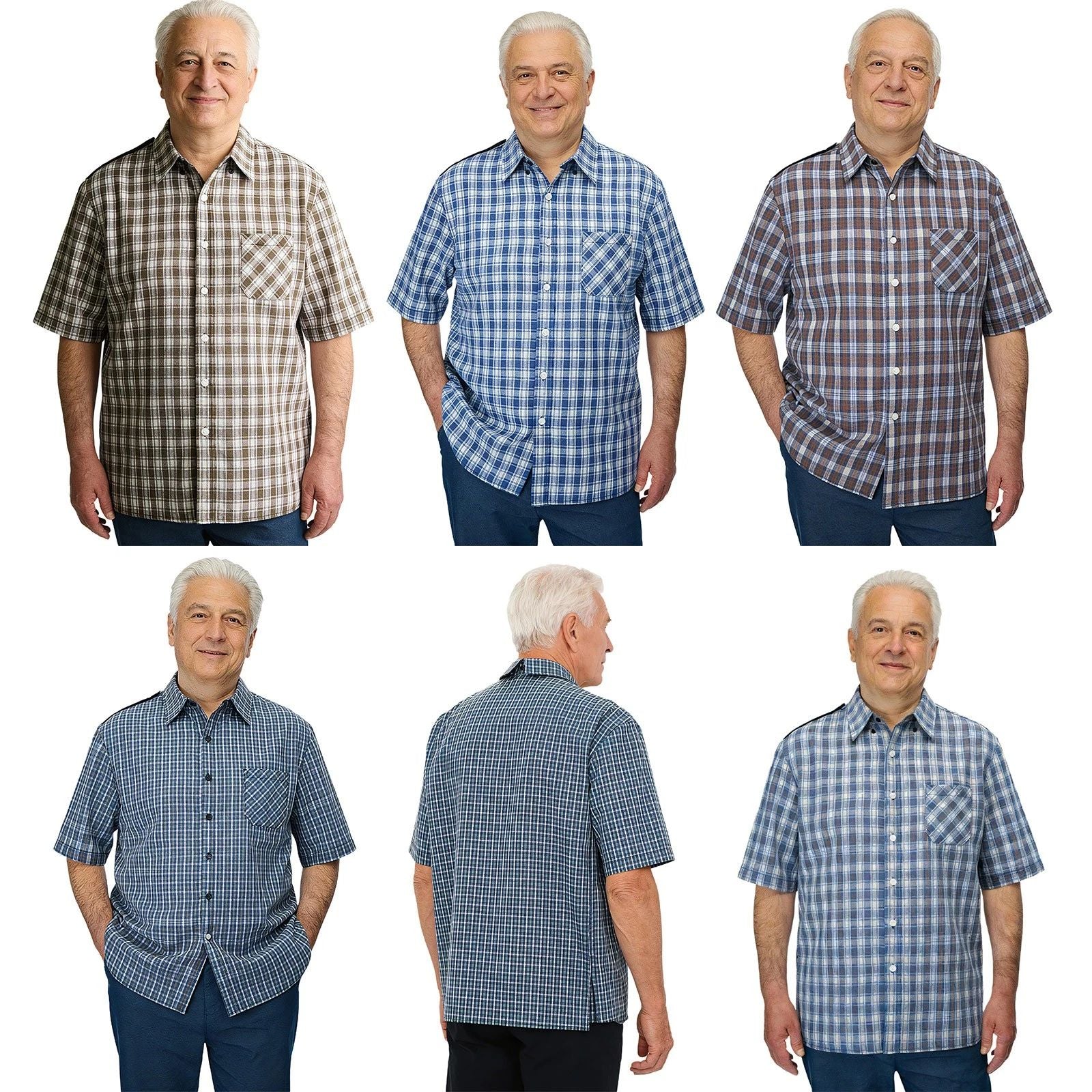 Men's T-Shirt Need Undershirts Adaptive Tank Top Turn-Down Shirts Daily Wear
