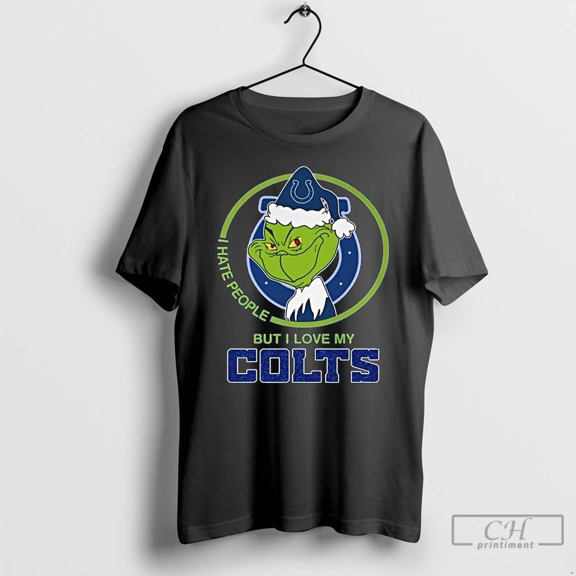 Classic Indianapolis Colts Grinch Hates People But Loves Football Xmas 2025 Long Sleve T Shirts