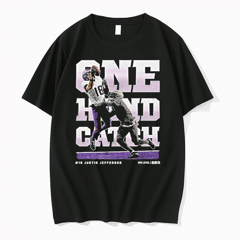 Justin Jefferson Minnesota Vikings One Hand Catch Tshirts Sweater