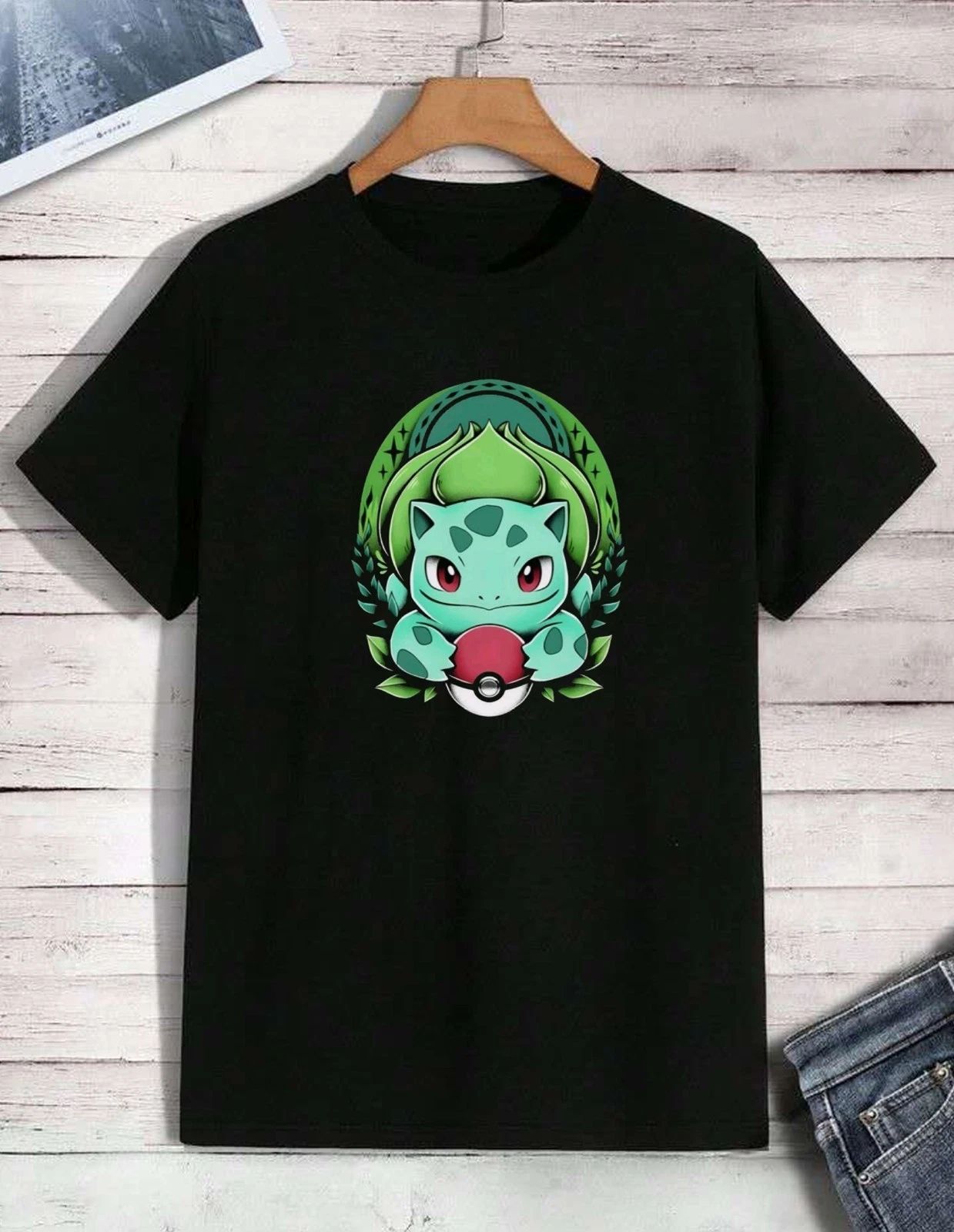 Bulbasaur Cute Trendy Anime Manga gift idea T-Shirt Unisex