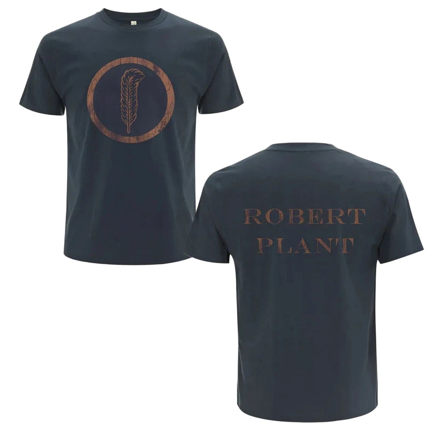 Robert Plant Feather Logo Graphic T-shirt