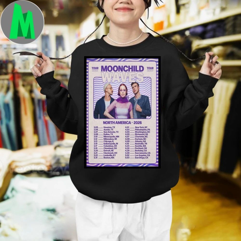 Moonchild North America Tour 2026 Poster Shirt