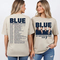 Retro Boy Band World Tour T-Shirt Y2K Pop Music Fan Graphic Tee Cotton S-5XL