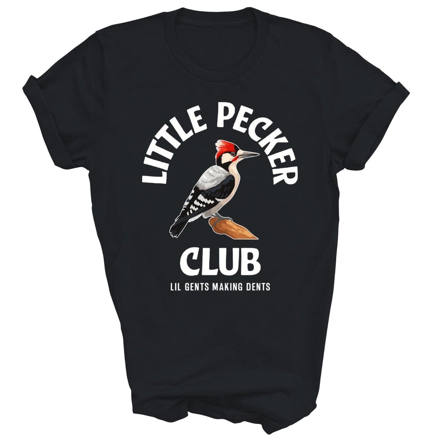 Little Nature Pecker Club Funny Woodpecker Unisex Shirt Gift