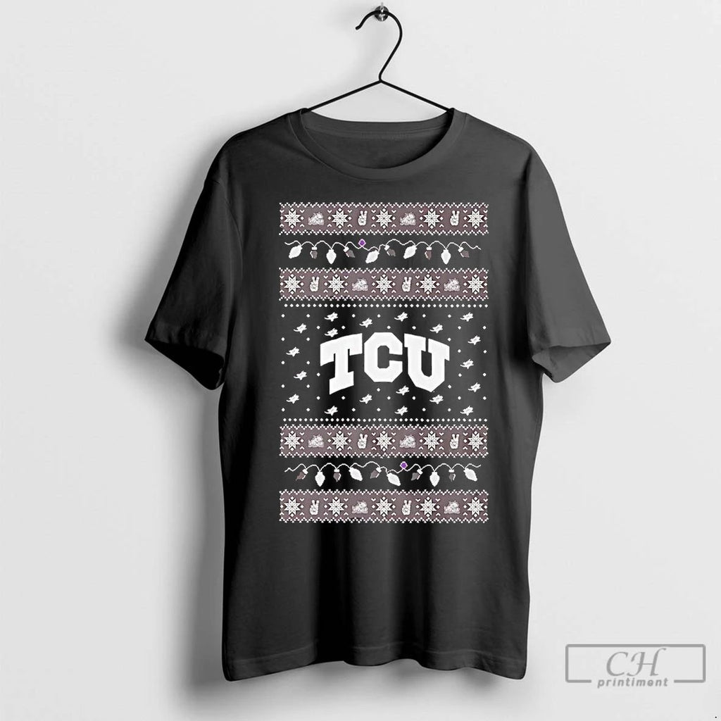 Premium Tcu Horned Frogs Ugly Christmas Light