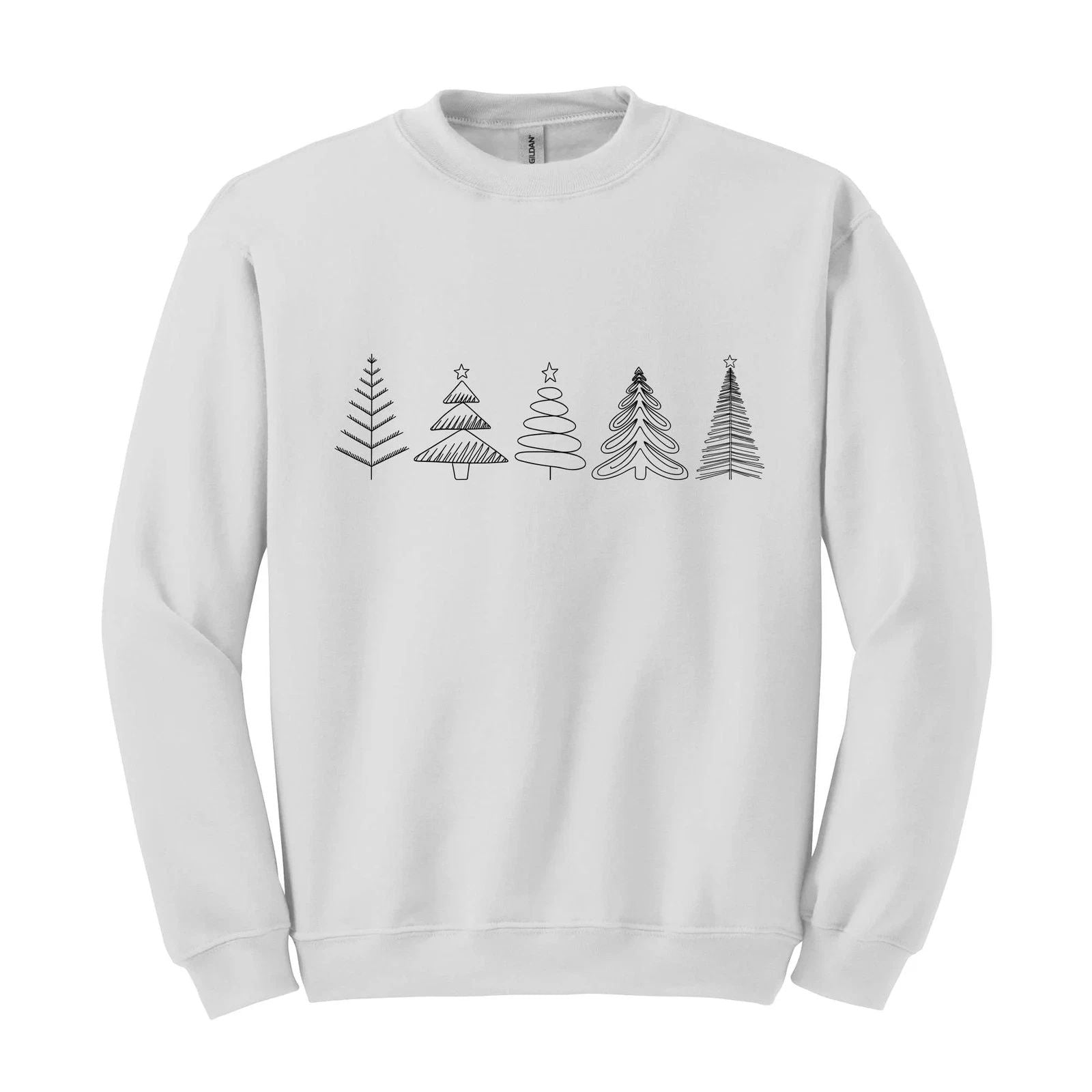 Christmas Tree Sweatshirt, Cute Christmas Hoodie, Winter Hoodie, Santa Hoodie, C