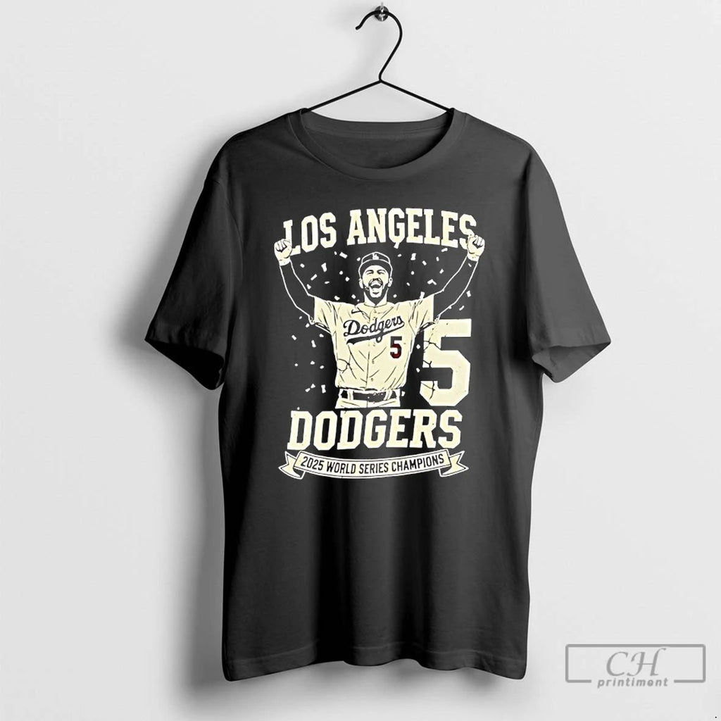 Classic Los Angeles Dodgers Freddie Freeman 2025 World Series Champions T Shirts