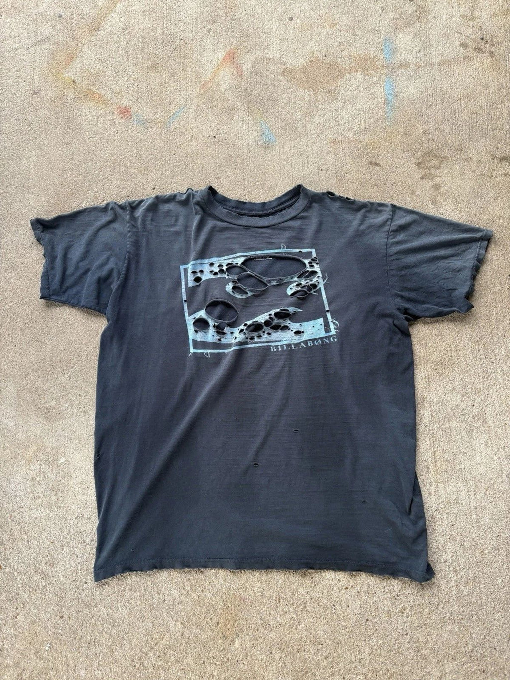 Billabong 90s   thrashed distressed vintage shirt