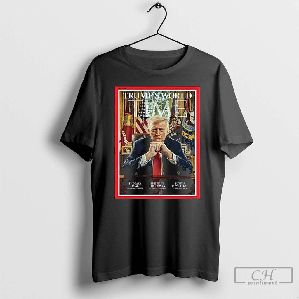 Classic Trumps World Time Magazine Cover November 2025 Long Sleve T Shirts