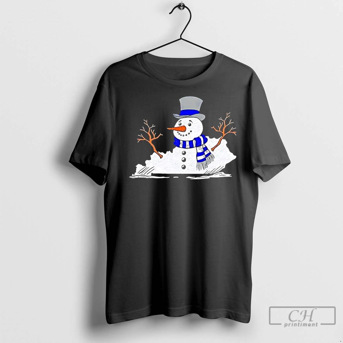 Classic Kentucky Snowman Christmas