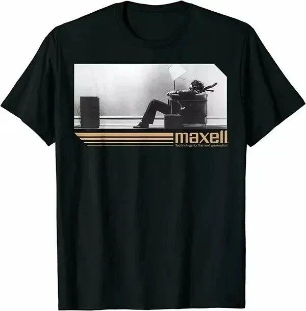 Maxells Funny Retro T-Shirt All Size  , Fan Gift