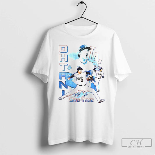 Classic Shohei Ohtani 17 Dodgers Baseball Its Sho Time T Shirts