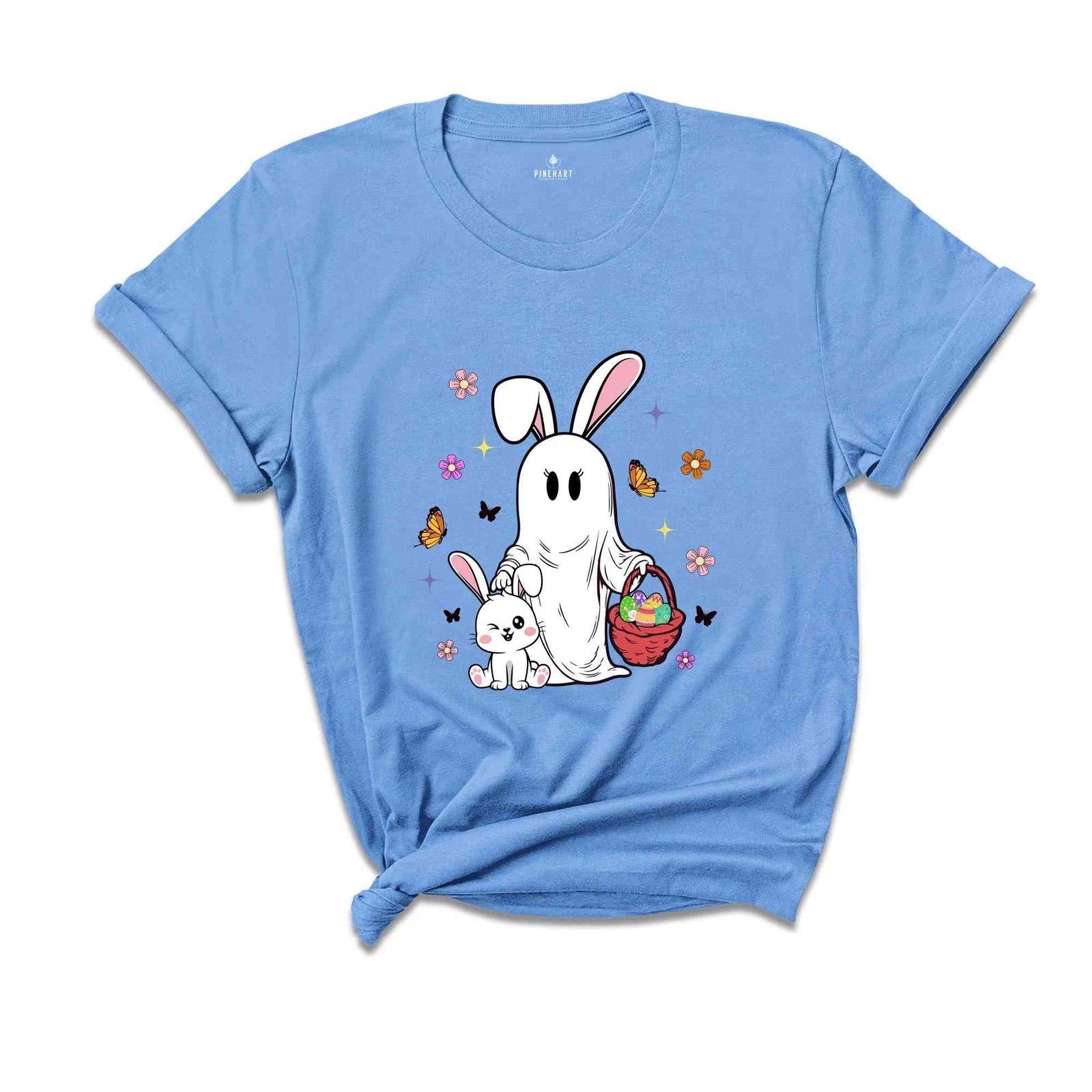Cute Ghost Bunny Shirt, Ghost Rabbit Shirt, Happy Easter Day, Easter Day Shirt,