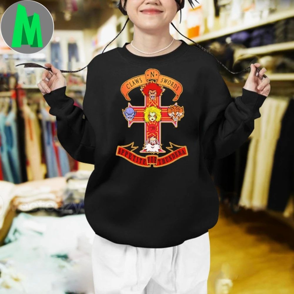 Claws N Swords Appetite for Thundera Shirt