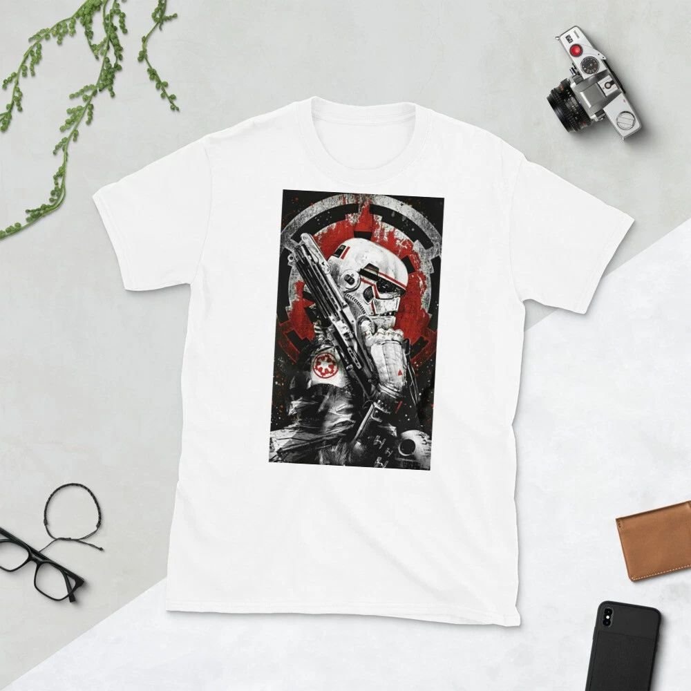 STAR W ACTION SCI FI MOVIE TROOPER FUN GRAPHIC Short-Sleeve Unisex T-Shirt