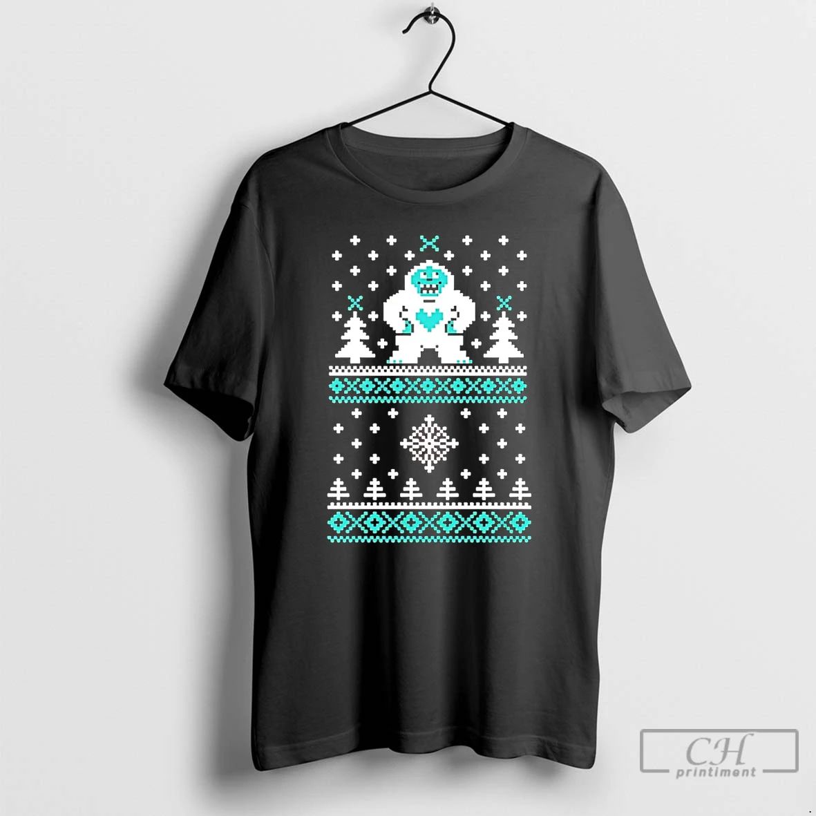 Classic Yeti Ugly Christmas T Shirts