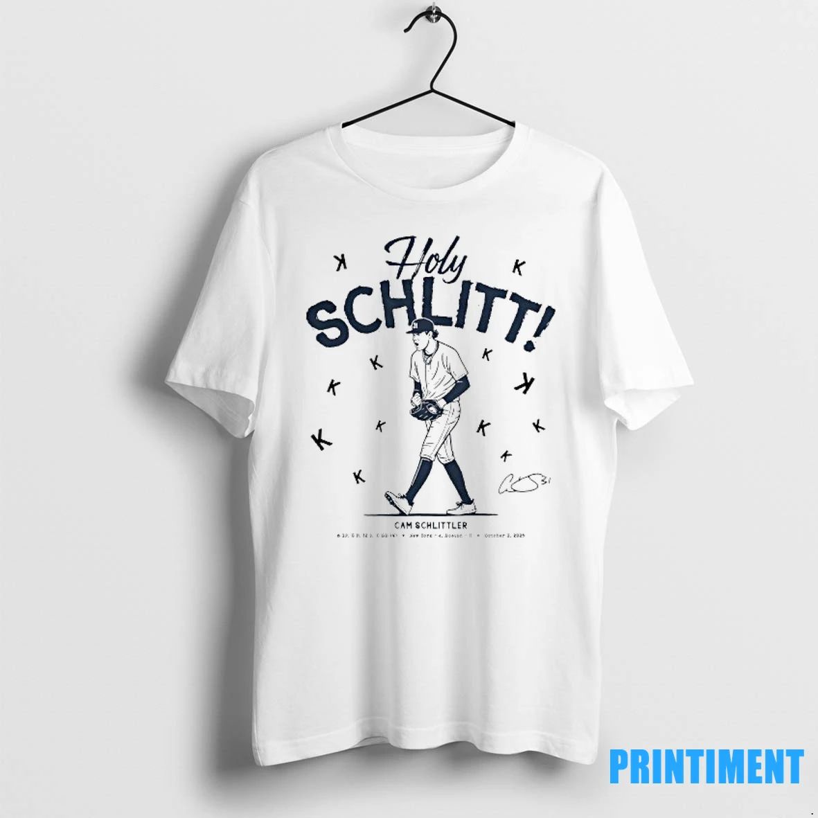 Holy Schlitt New York Yankees Cam Schlittler Tshirts Sweater