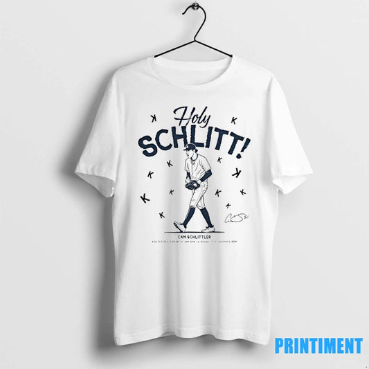 Holy Schlitt New York Yankees Cam Schlittler Tshirts Sweater