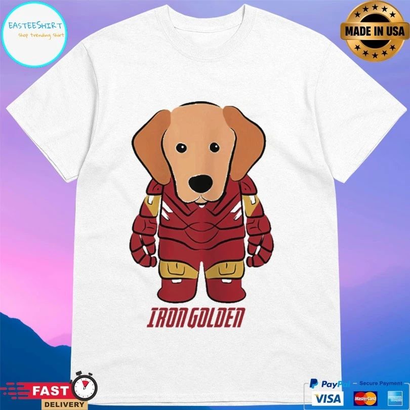Iron Golden Retriever T-shirt