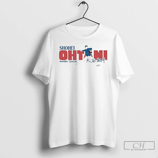 Classic Los Angeles Dodgers Shohei Ohtani Kanji Signature T Shirts