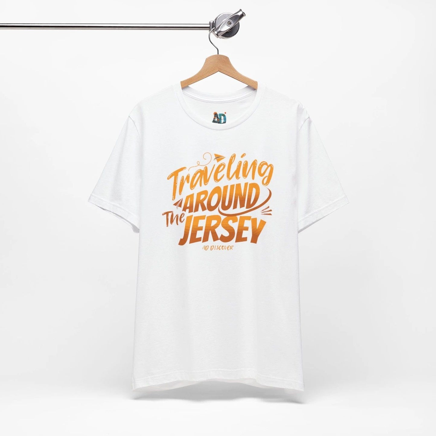 Traveling Around the Jersey Unisex Tee, Gift for Travelers, Summer Shirt, [...]