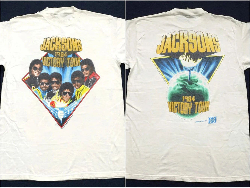 SALE Vintage 1984 Jacksons Victory Tour T-Shirt